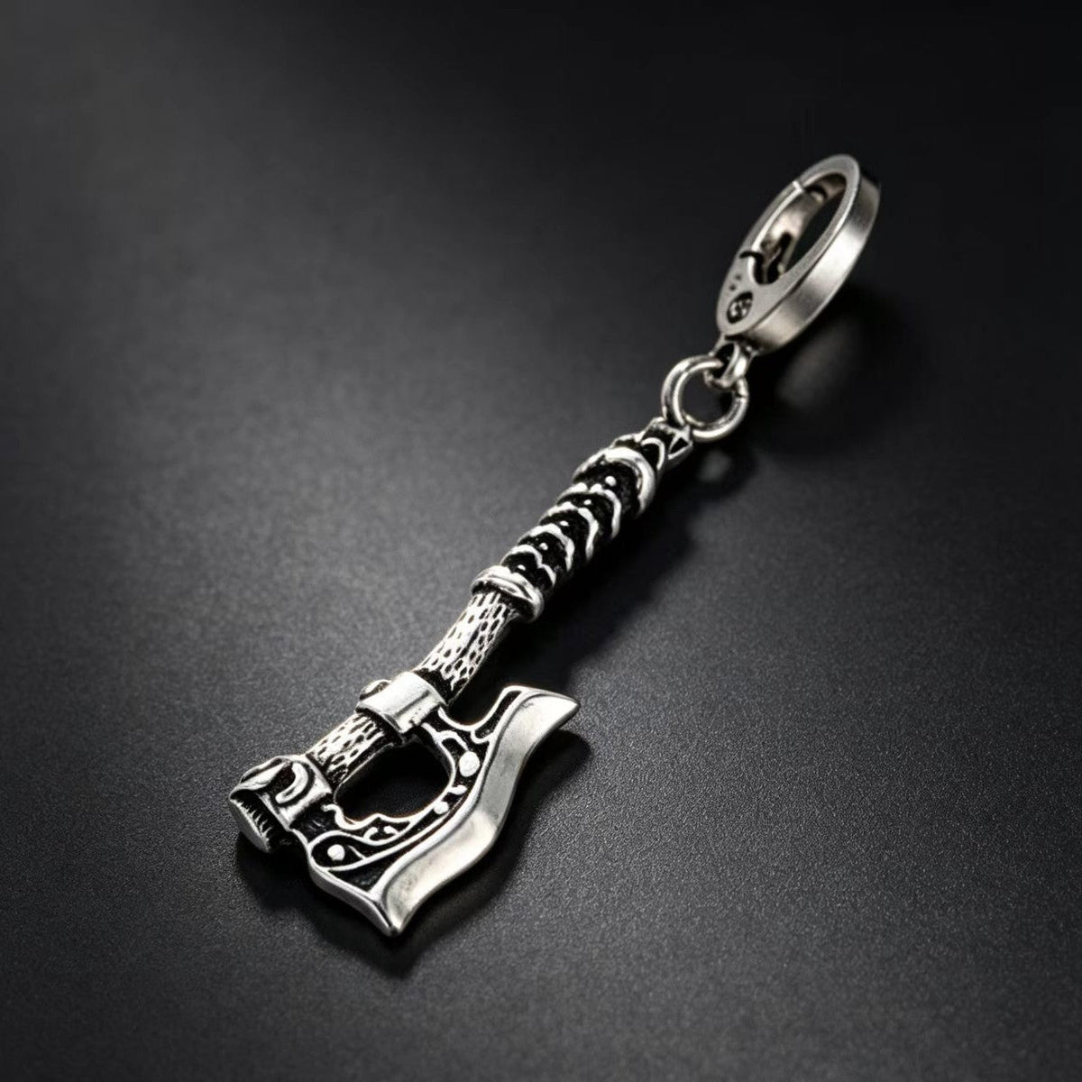Antique-style Stainless Steel Axe Pendant