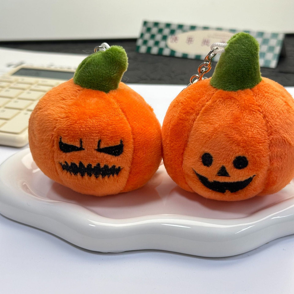 Halloween Little Pumpkin Keychain Charm