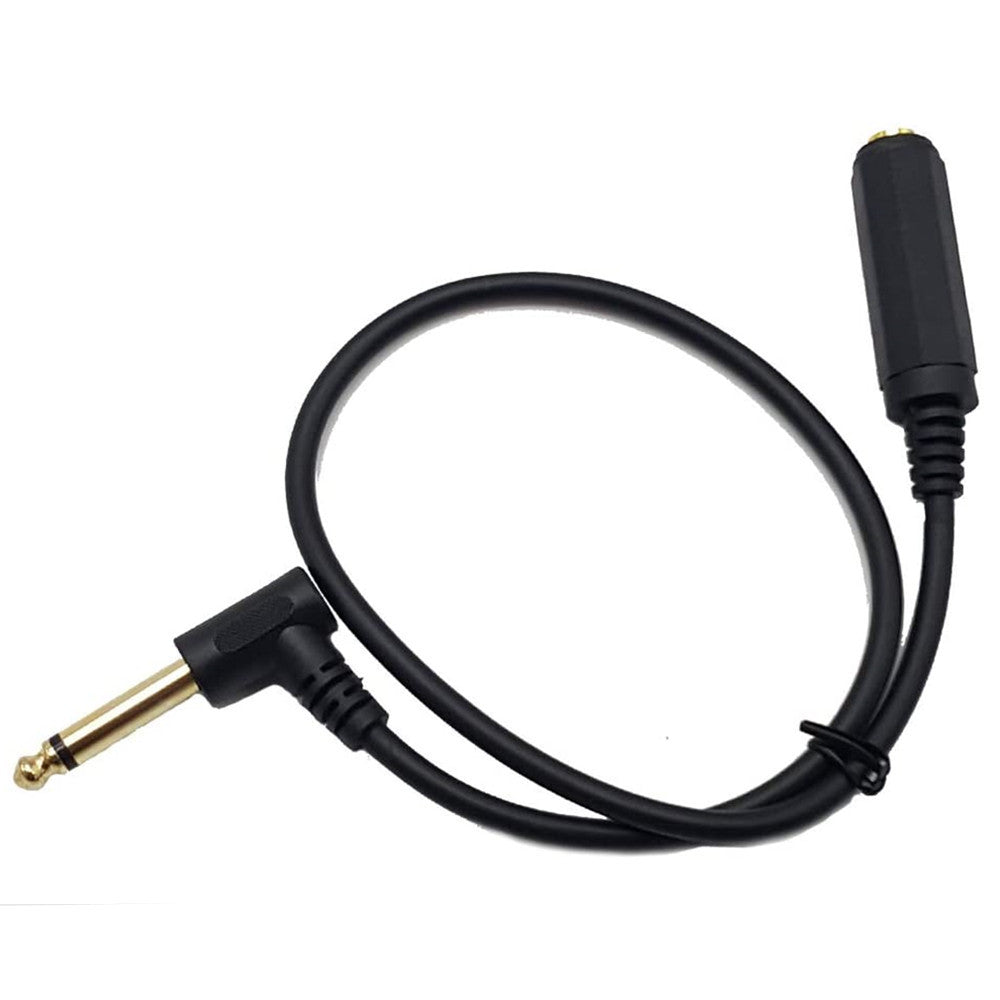 Microphone Audio Male To Female Mono Elbow Audio Cable