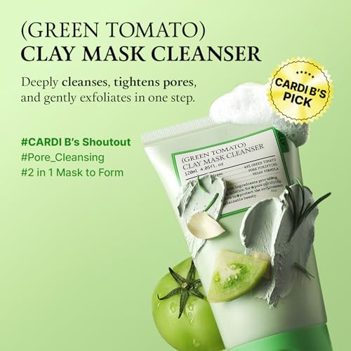 FULLY Green Tomato Cardi B's Pore Care Set, Pore Tightening, Pore Detox, Blackhead & Sebum Control, Vegan, Fragrance-Free, Korean Skincare Kit