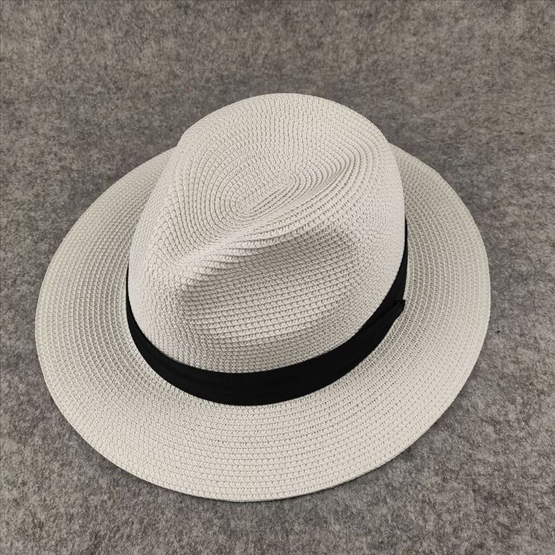 Summer White Wide-brimmed Sun Hat
