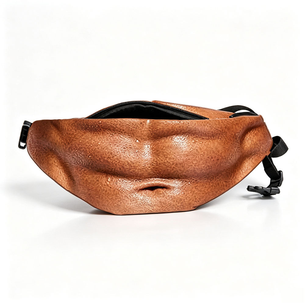 Personalized Belly Bag Funny Prank PU Synthetic Material