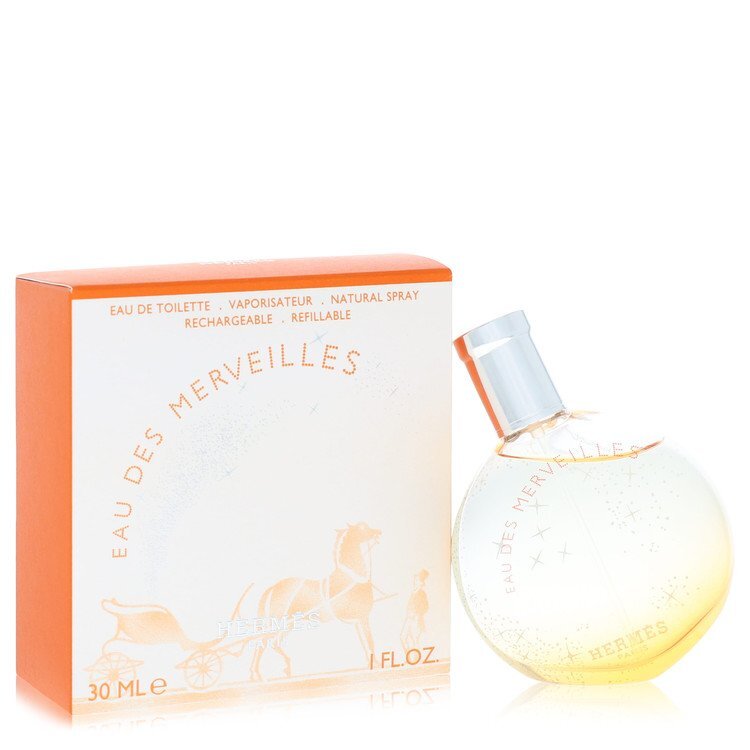 Hermès Eau des Merveilles Eau de Toilette — 1 oz · Refillable
