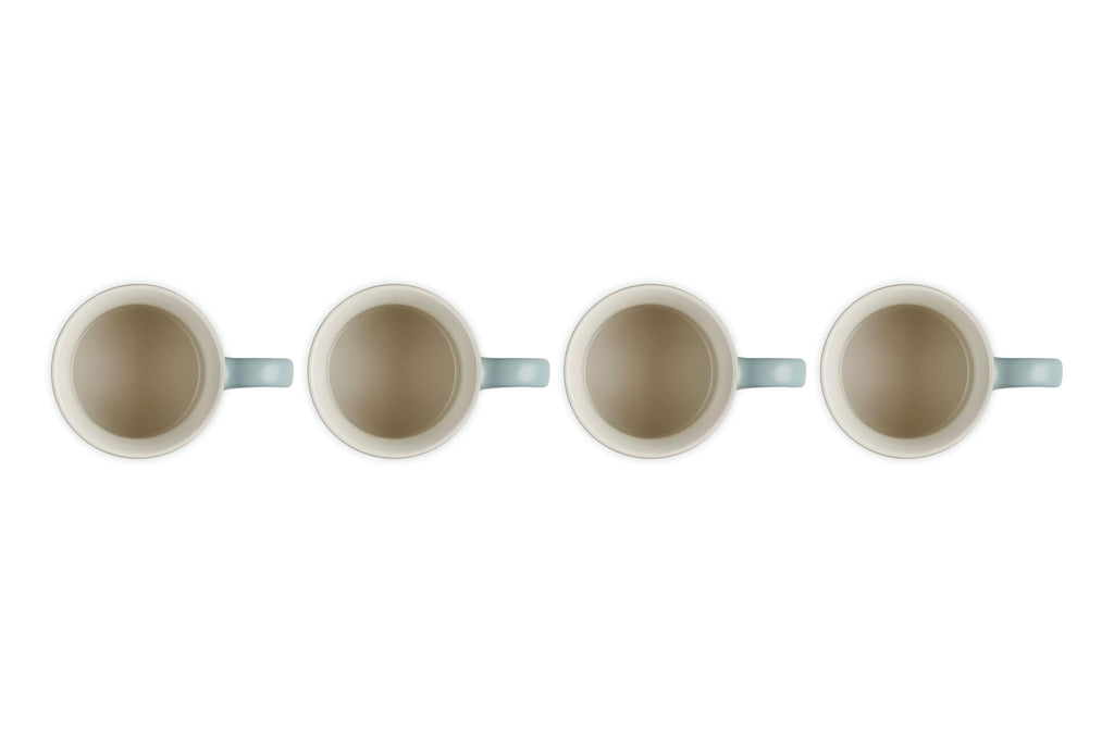 Cozy Café Set – Le Creuset Vancouver Mugs Set of 4, 14 oz