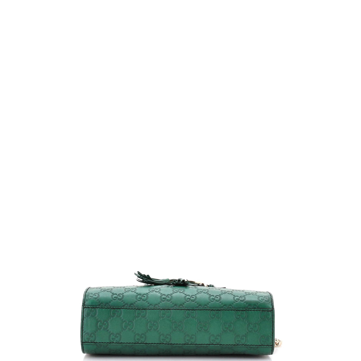 Gucci, Pre-Loved Emily Chain Flap Shoulder Bag Small, Green