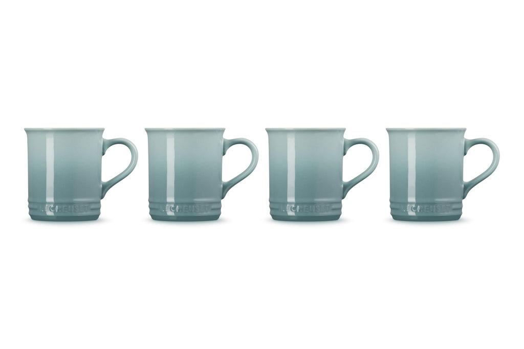 Cozy Café Set – Le Creuset Vancouver Mugs Set of 4, 14 oz