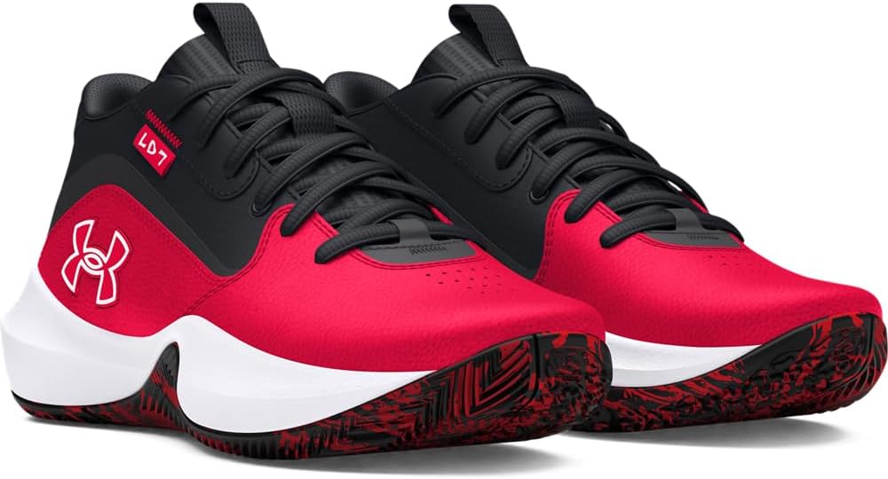 Court Boss – Under Armour Kids' Lockdown 7 Basketball Sneakers