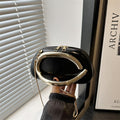 Trendy Metal Hardware Personalized Evening Party Chain Single-shoulder Clutch For Women