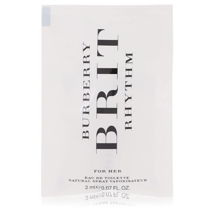 Burberry Brit Rhythm for Women Eau de Toilette — 0.06 oz · Sample vial