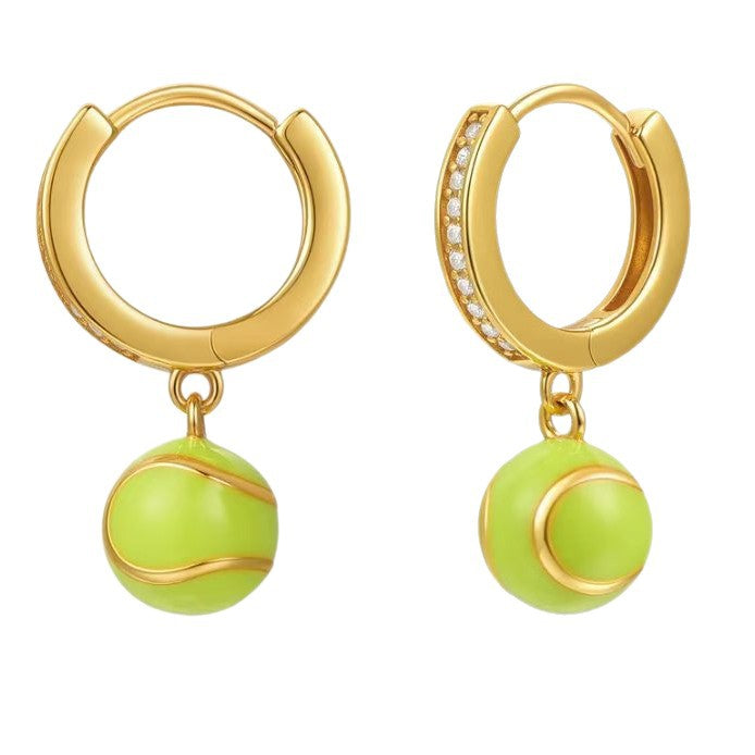 Casual Trendy Earrings Light Luxury And Simplicity All-matching
