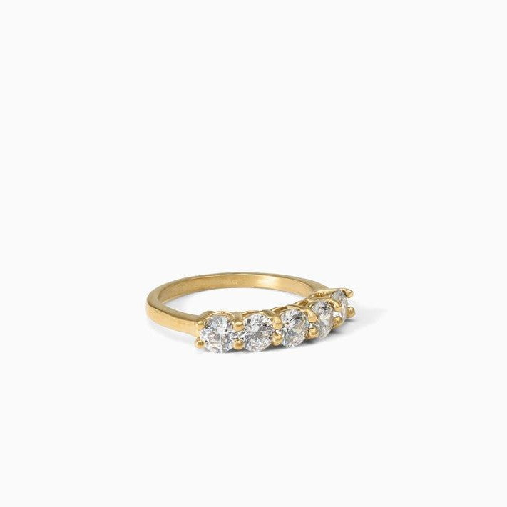 European And American Best-selling Niche Minimalist Design Egg-shaped Ring With Zircon Stones, A Light Luxury And High-end Feel, Fresh And Versatile For Women