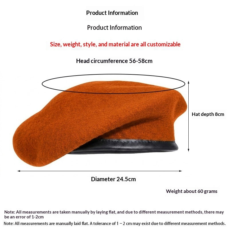 Event Practice Wool Beret