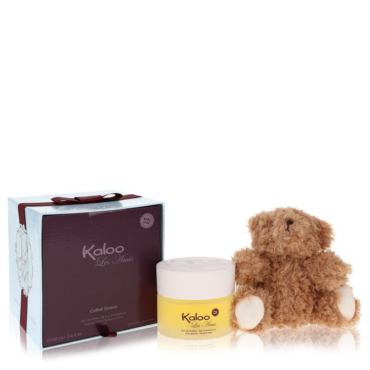 Kaloo Les Amis Eau de Senteur — 3.4 oz · With free plush bear, alcohol free