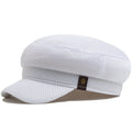 Retro Artistic Flat-top Breathable Mesh Casual Cap