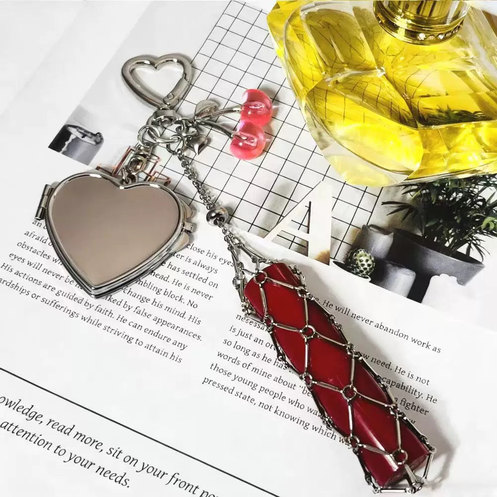 Simple Metal Portable Keychain Bag Charm