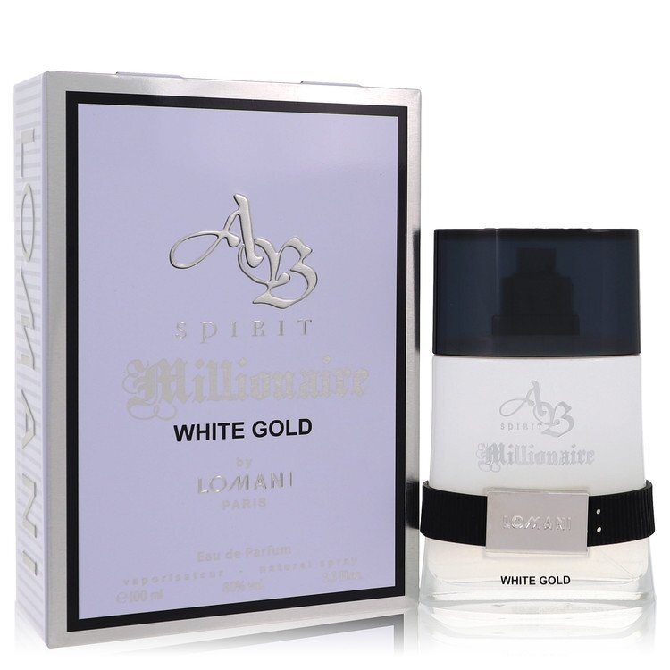 Lomani AB Spirit Millionaire White Gold Eau de Parfum — 3.3 oz
