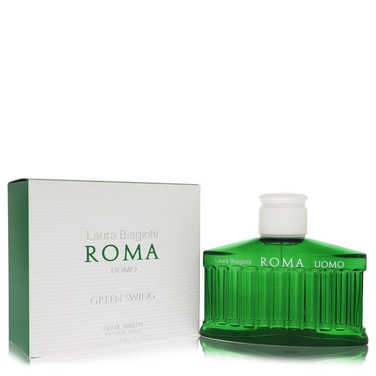 Laura Biagiotti Roma Uomo Green Swing Eau de Toilette — 6.8 oz