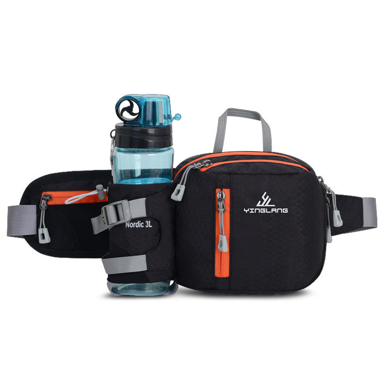 Outdoor Multi-Functional Marathon Running Water Bottle Sports Waist Bag