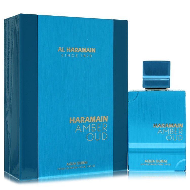 Al Haramain Amber Oud Aqua Dubai Extrait de Parfum — 3.33 oz