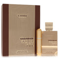 Al Haramain Amber Oud Gold Edition Extreme Extrait de Parfum — 2 oz · Gift set with refillable travel spray