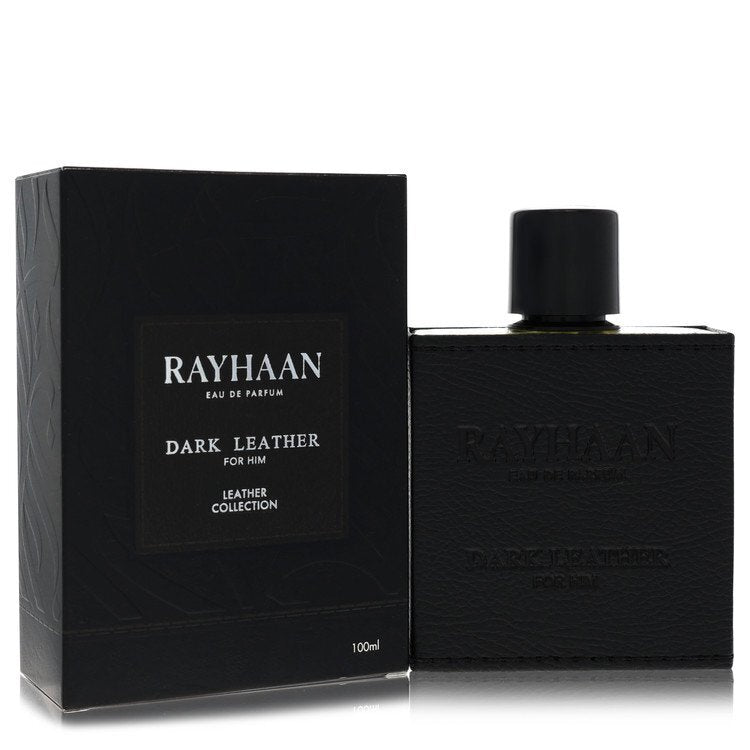 Rayhaan Dark Leather Eau de Parfum — 3.38 oz