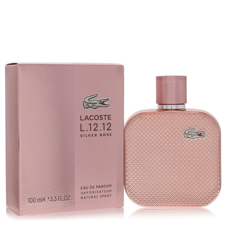 Lacoste L.12.12 Silver Rose Eau de Parfum — 3.3 oz
