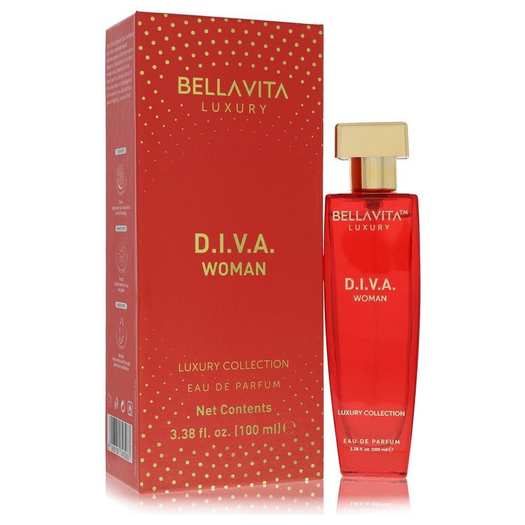 BellaVita Luxury D.I.V.A. Woman Eau de Parfum — 3.38 oz