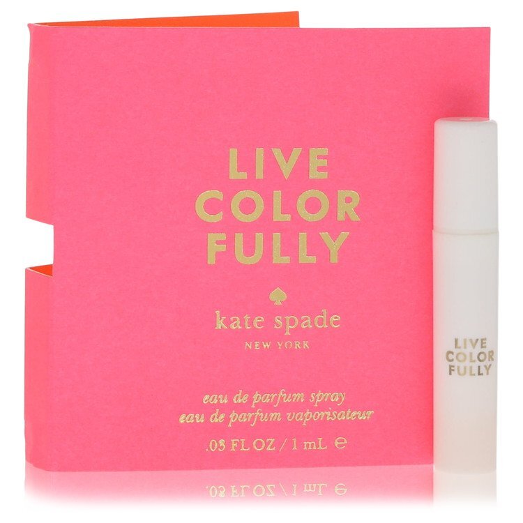 Kate Spade Live Colorfully Eau de Parfum — 0.05 oz · Sample vial