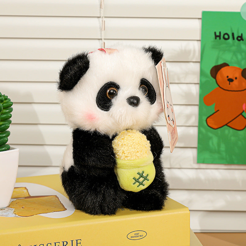 Xiangdundun Bamboo Panda Plush Toy Keychain