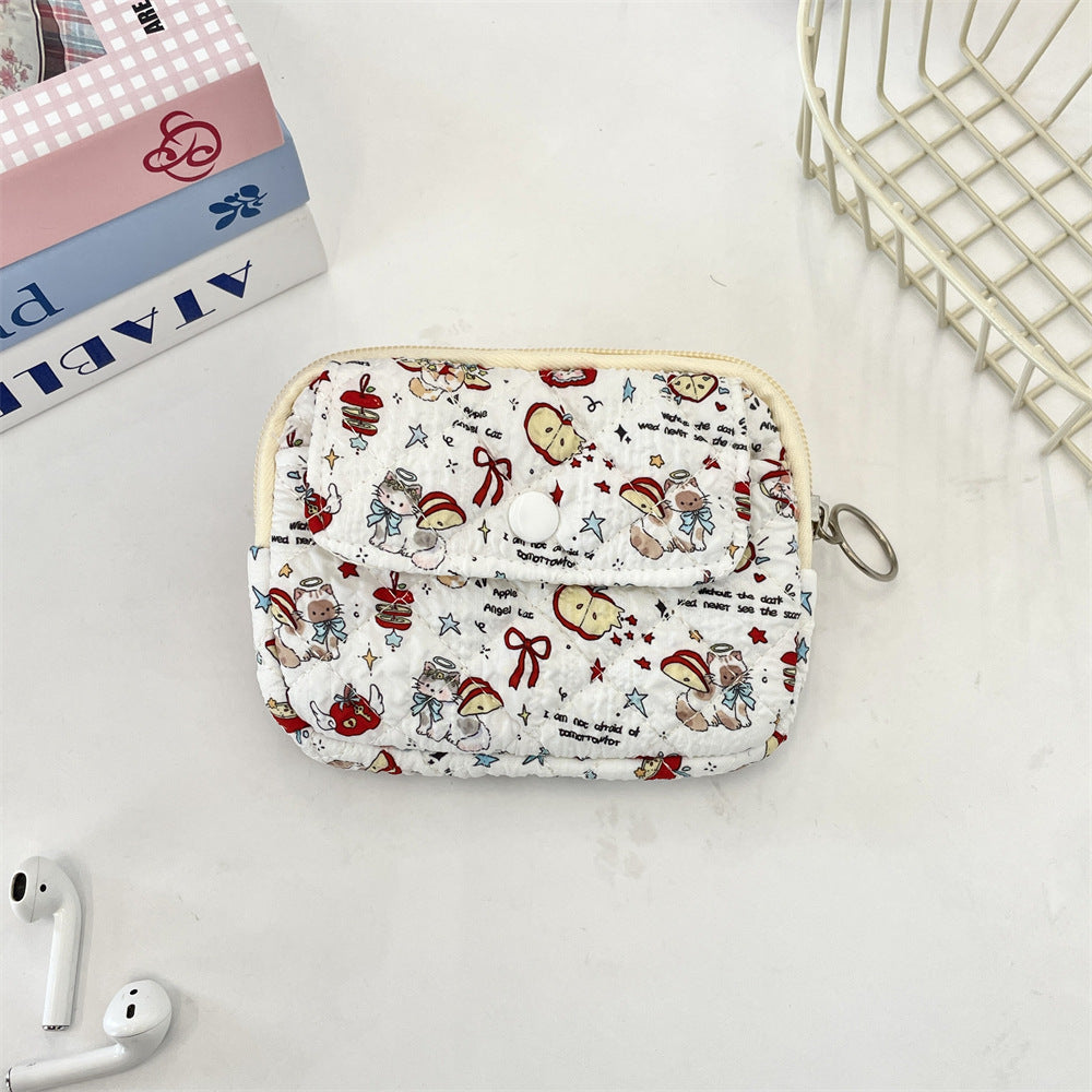 Clamshell Card Holder Multi-function Coin Purse For Women