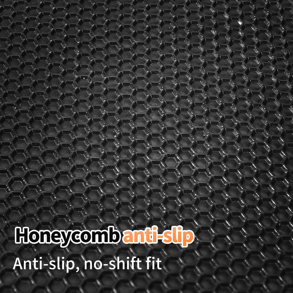 Light Luxury Nordic Minimalist Iamond Stitching Full Set Car Floor Mats, All Season Wear-Resistant Waterproof Anti-Slip Universal Auto Foot Liners For Most Sedans SUV Trucks