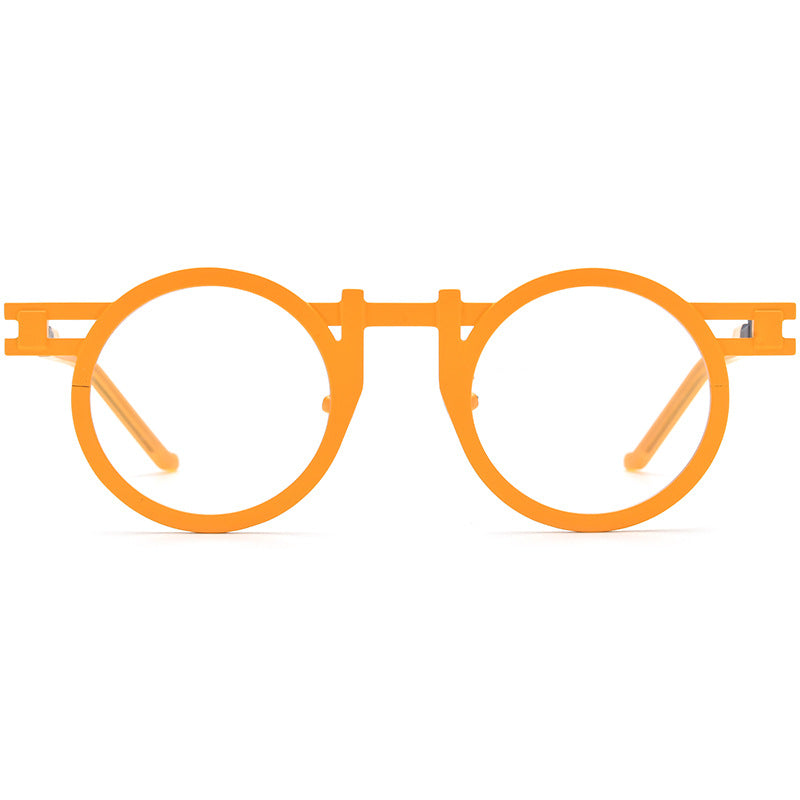 Colorful Ultra-light Pure Titanium Round Eyeglass Frames