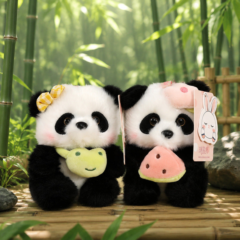 Xiangdundun Bamboo Panda Plush Toy Keychain