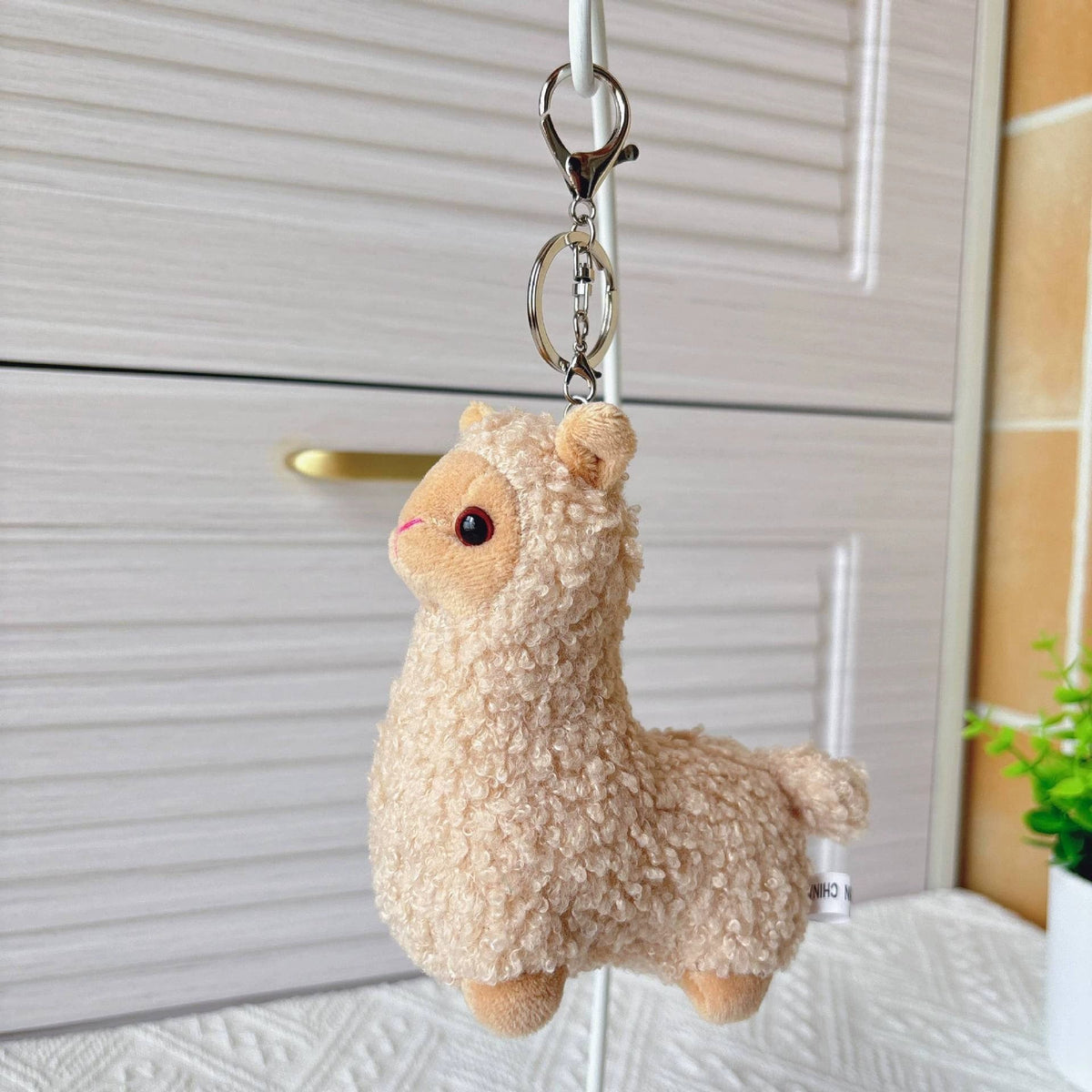 Internet-famous Cute And Adorable Alpaca Mini Pendant Plush Toy Keychain