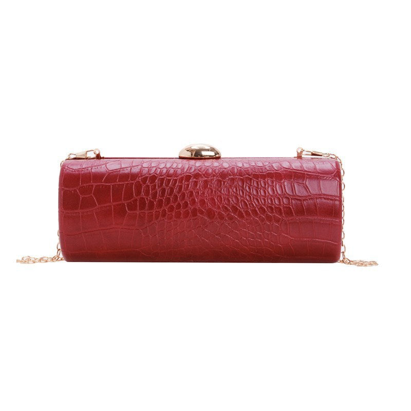 Pattern Evening Clutch Bag Party Chain
