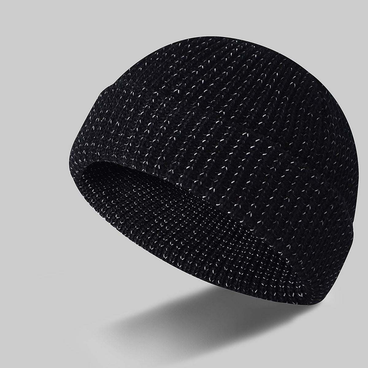 Nighttime Reflective Yarn Knitted Sports Cap