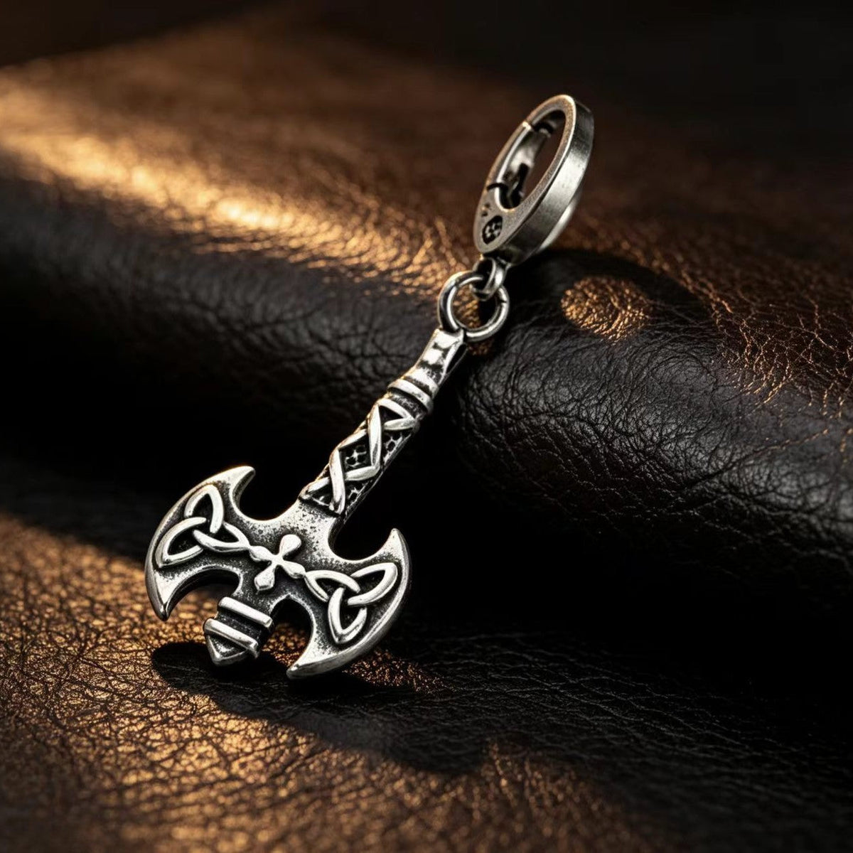 Men's Axe Pendant Keychain
