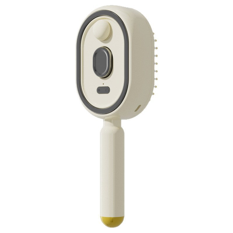 Electric Airbag Massage Comb With Mist Spray - Anti-Tangle Hair Styling Tool For Women