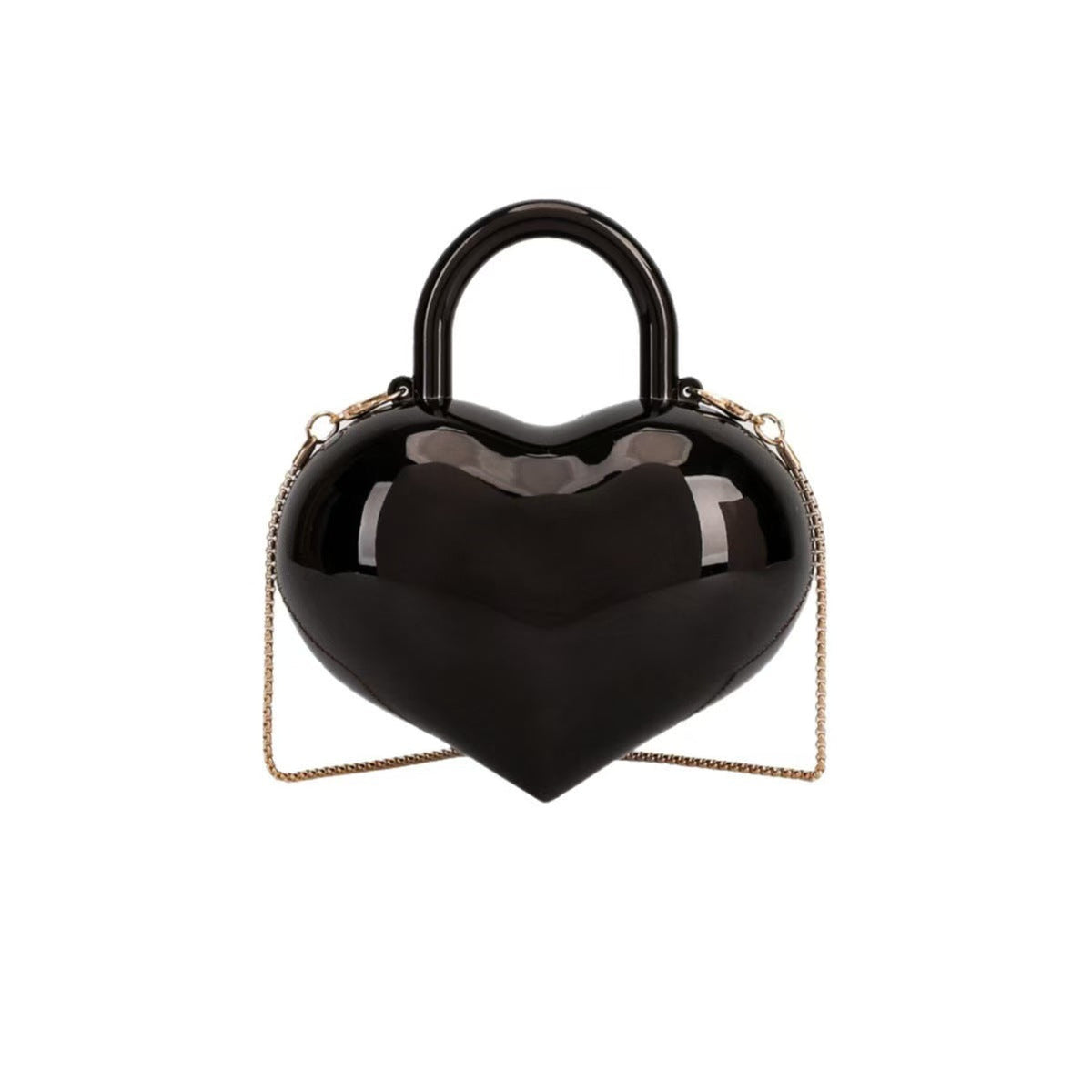 New Style Evening Bag, Trendy Chinese Style, Heart-Shaped Handbag, Shoulder Bag, Crossbody Bag For Women, 2026 Banquet Clutch Bag, Unique Heart Design