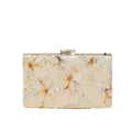 Embroidered Sequin Evening Bag For Women Floral Clutch