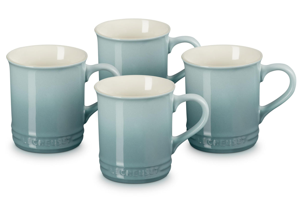 Cozy Café Set – Le Creuset Vancouver Mugs Set of 4, 14 oz