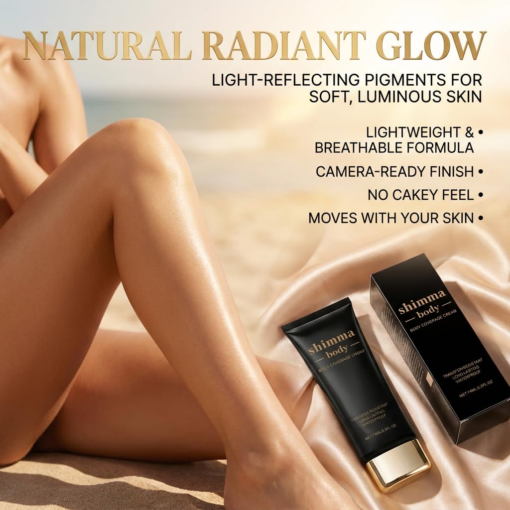 Coverage Waterproof, Body Makeup Foundation, Long Makeup for Legs, Face (1pcs)