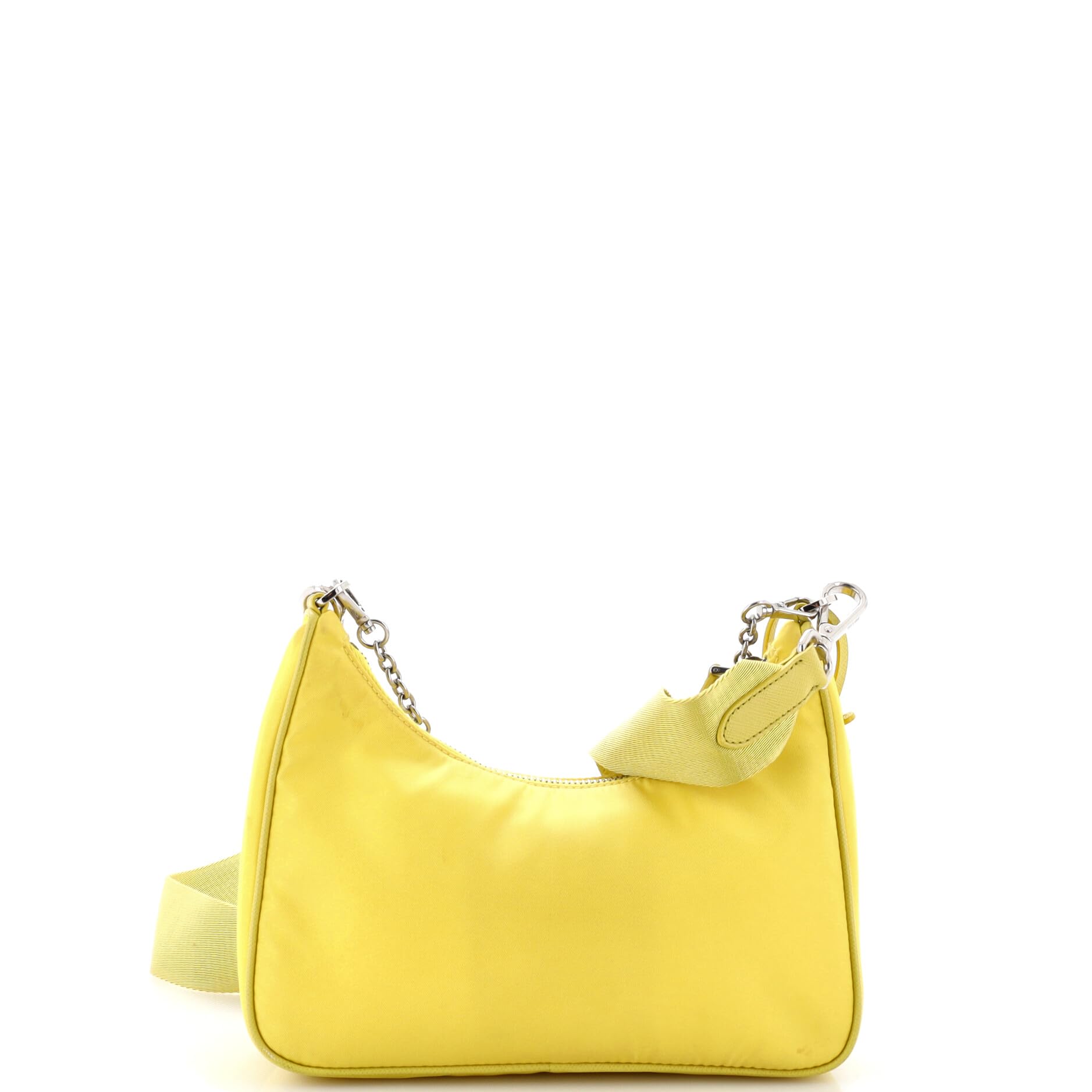Prada, Pre-Loved Re-Edition 2005 Shoulder Bag Small, Yellow