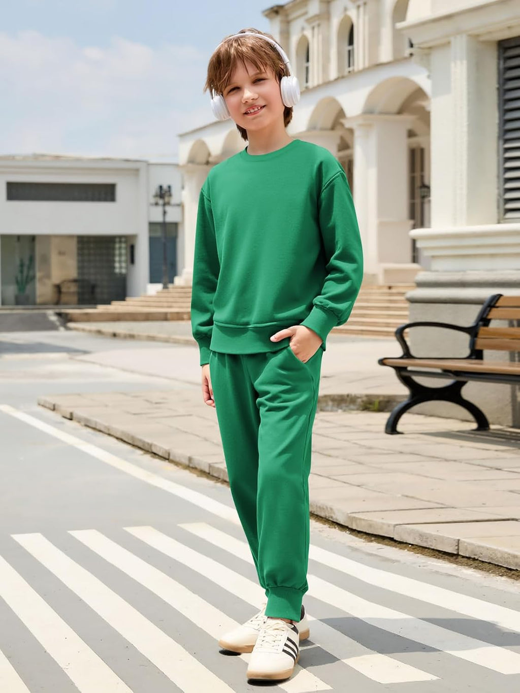 Cozy Captain – Boys' Fleece Outfit Set