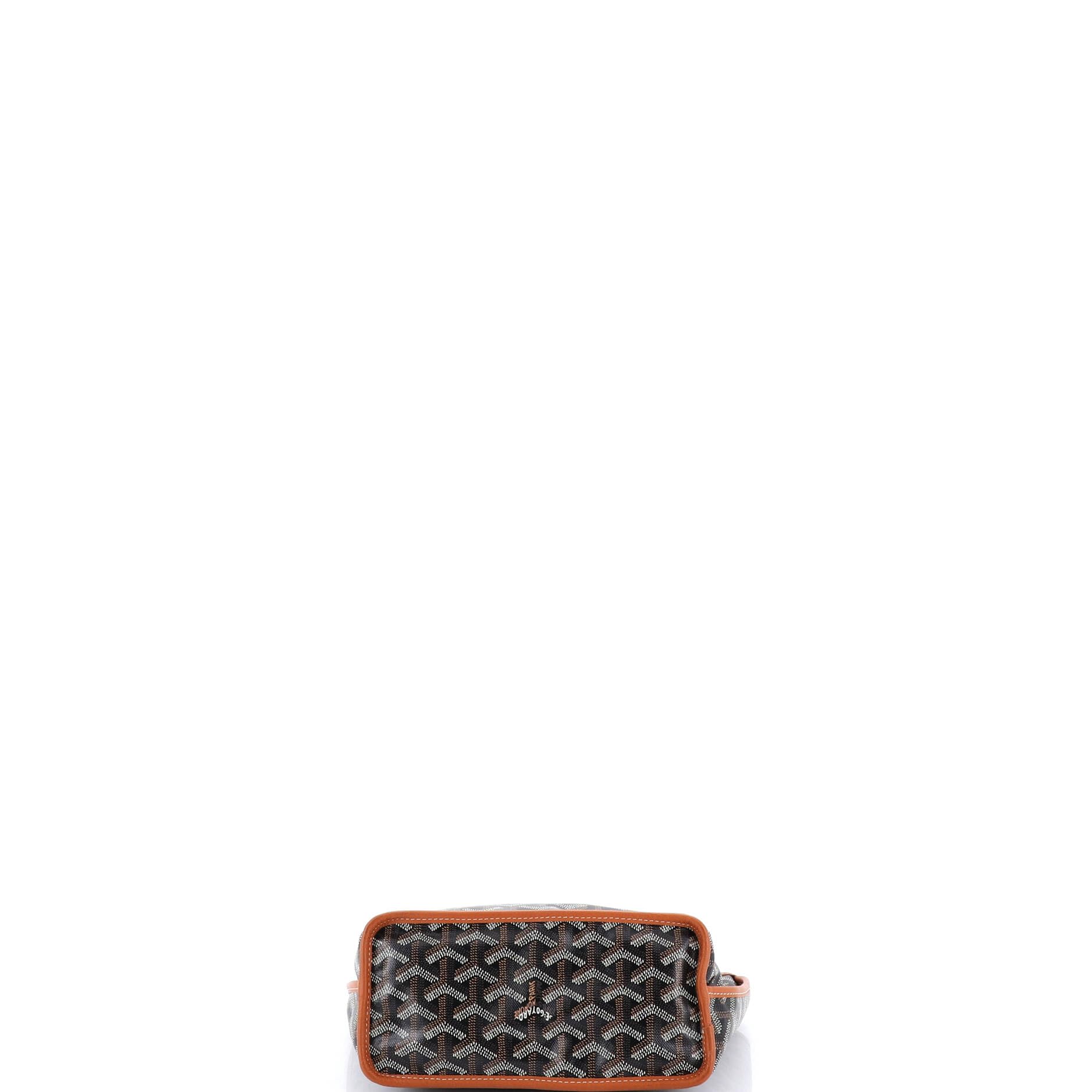 Goyard, Pre-Loved Anjou Reversible Tote Coated Canvas Mini, Black