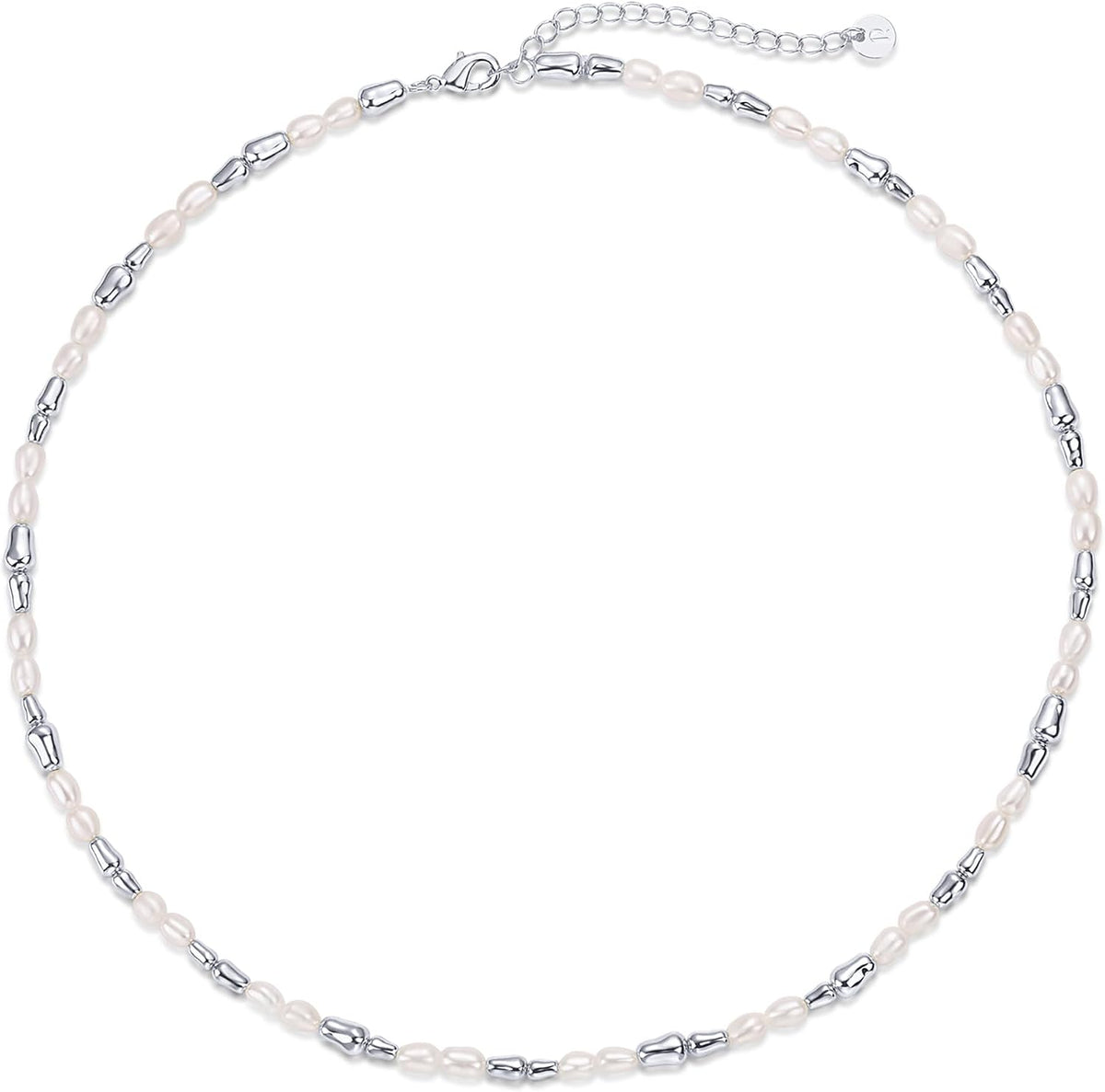 Layered Pearl Dream – Freshwater Pearl & Gold Bead Necklace