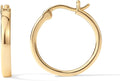 Featherlight Gold – Everyday Hoop Earrings