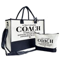 Haul It All Roomy Canvas Tote Coach Bag