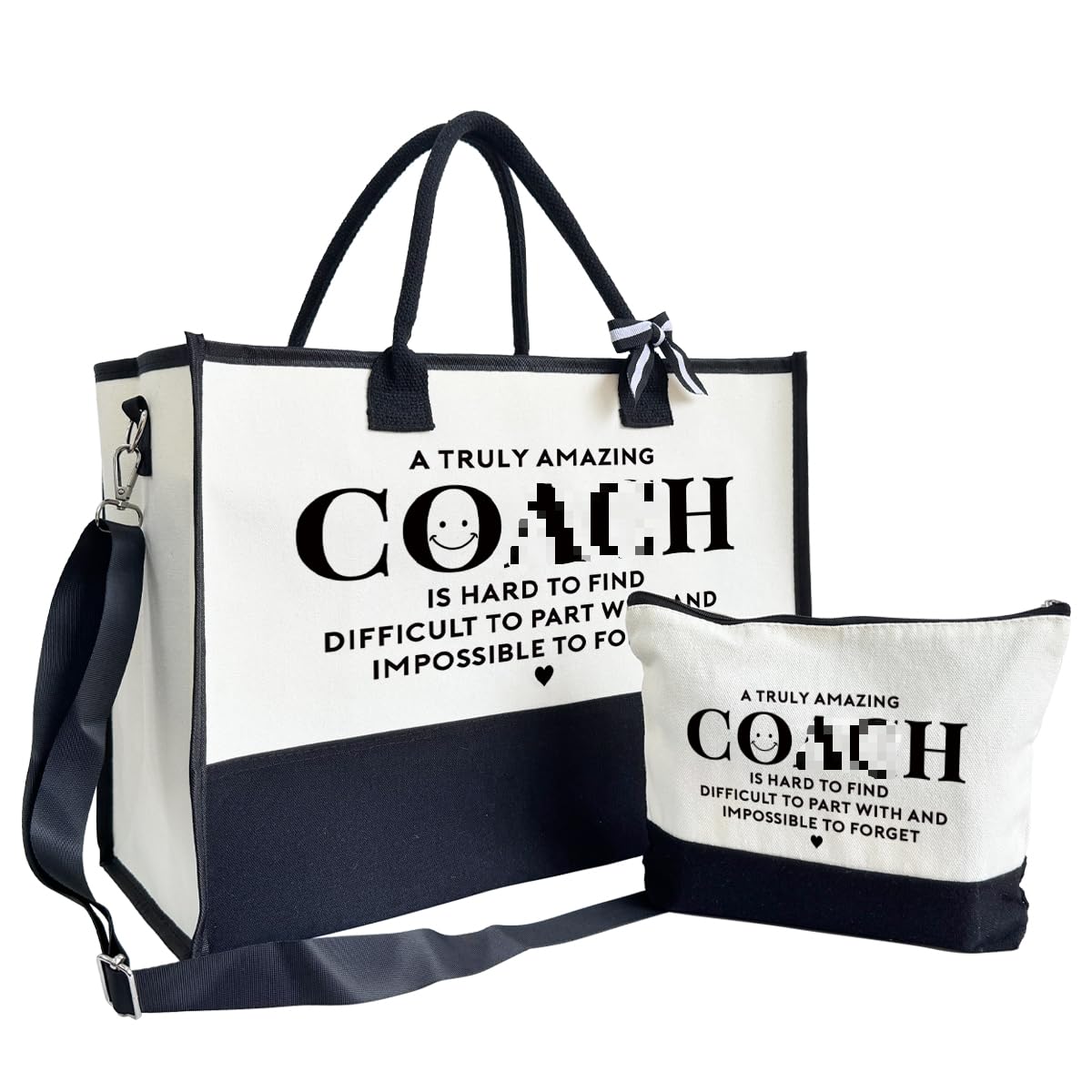 Haul It All Roomy Canvas Tote Coach Bag