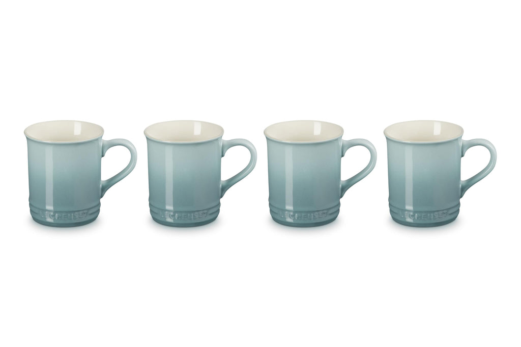 Cozy Café Set – Le Creuset Vancouver Mugs Set of 4, 14 oz